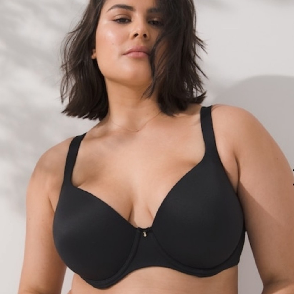 Soma Embraceable Full perfect Coverage Black Bra‎ 42DD